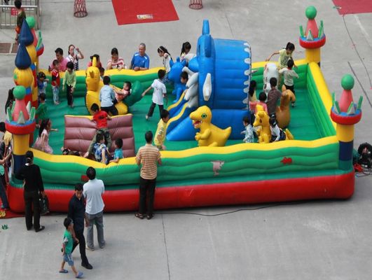 खेल का मैदान बच्चों के लिए फुलाया जा सकता है बास्केटबॉल पार्क
